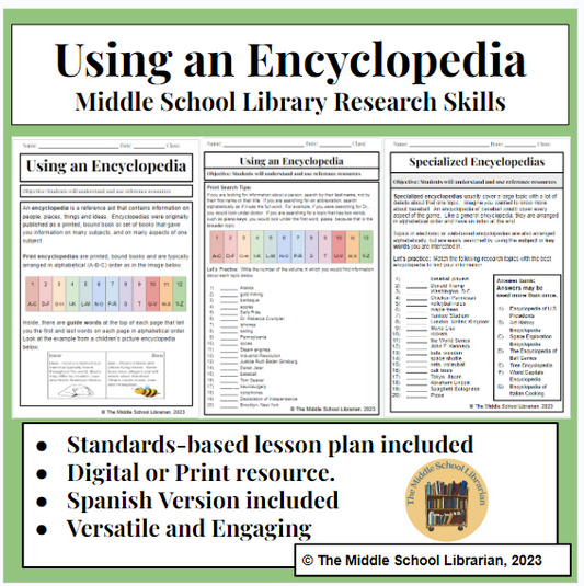 Using an Encyclopedia