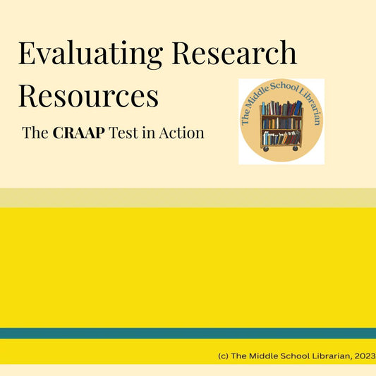 Evaluating Research Resources: The CRAAP Test in Action